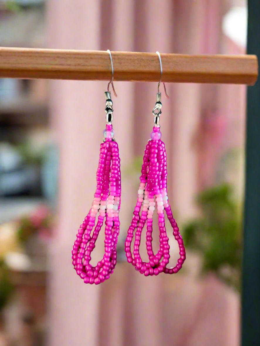 Pink Teardrops