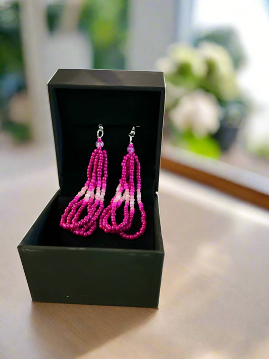 Pink Teardrops